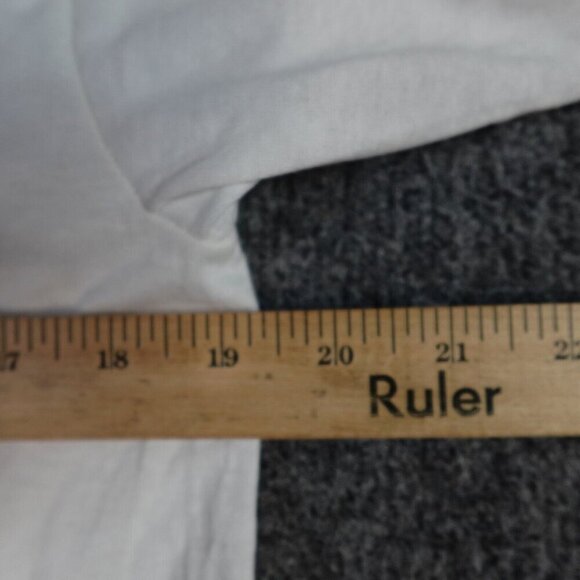 Vintage John Bull Beer T-shirt Medium White Double Sided Screen Stars Old Stock - Picture 5 of 5